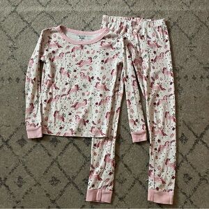 Kids Pink Unicorn Pajamas